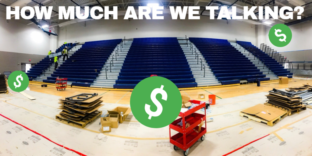 How Much Do Bleachers Cost? BROC, LLC