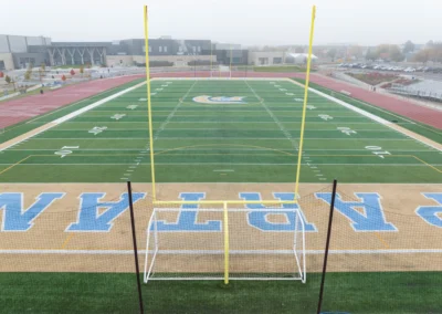 BROC outdoor football field goal