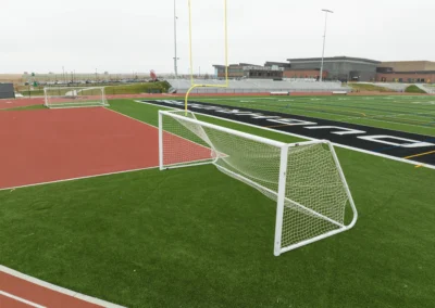 BROC school outdoor soccer goal