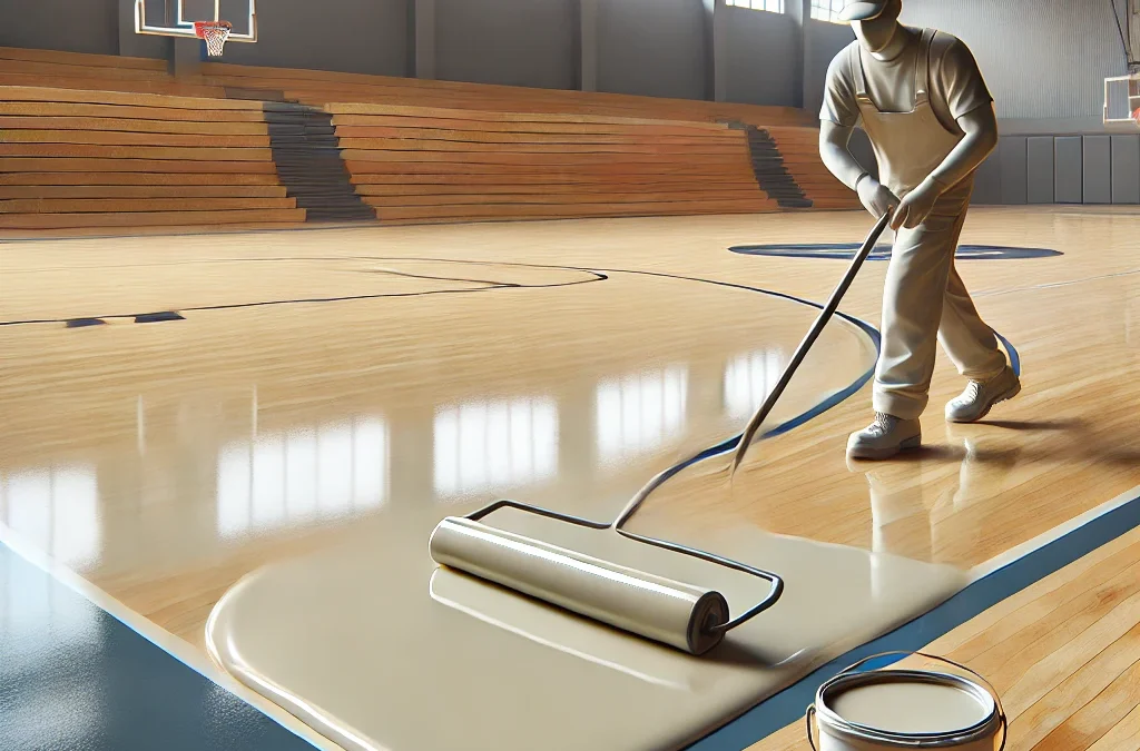 Keeping Your Gymnasium Floor in Top Shape: The Art of Screen and Coat