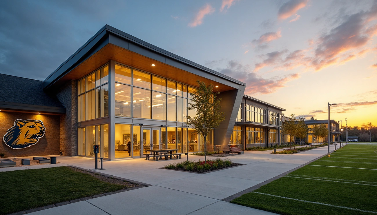 Modern School Architectural Design